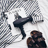 Фен для дому та салону, Зручний електричний фен для красивого укладання волосся XA-88, фото 3