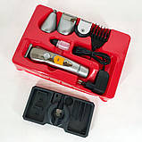 Практична машинка для стрижки волосся Pro, Електрична машинка для стрижки з насадками ND-87, фото 10