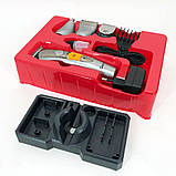 Практична машинка для стрижки волосся Pro, Електрична машинка для стрижки з насадками ND-87, фото 4