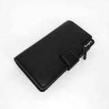 Стильний чоловічий гаманець, Гаманці клатчі чоловічі, Місткий гаманець горизонтальний VM-69, фото 2