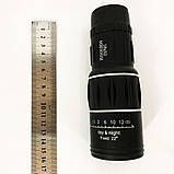 Монокуляр Bushnell 16x52 PowerView монокль, Бушнел, підзорна труба з чохлом NM-33, фото 2