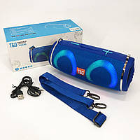 Колонка для вечірки TG642, Гучна блютуз колонка Блютуз з якісним звуком і підсвічуванням QX-67