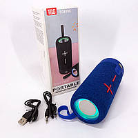 Колонка музична з підсвічуванням bluetooth TG619C, Колонка для дому та вулиці, Гучна DT-395 блютуз колонка