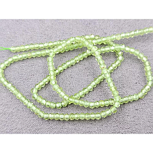 Намистини Хризоліт 2,6*2мм