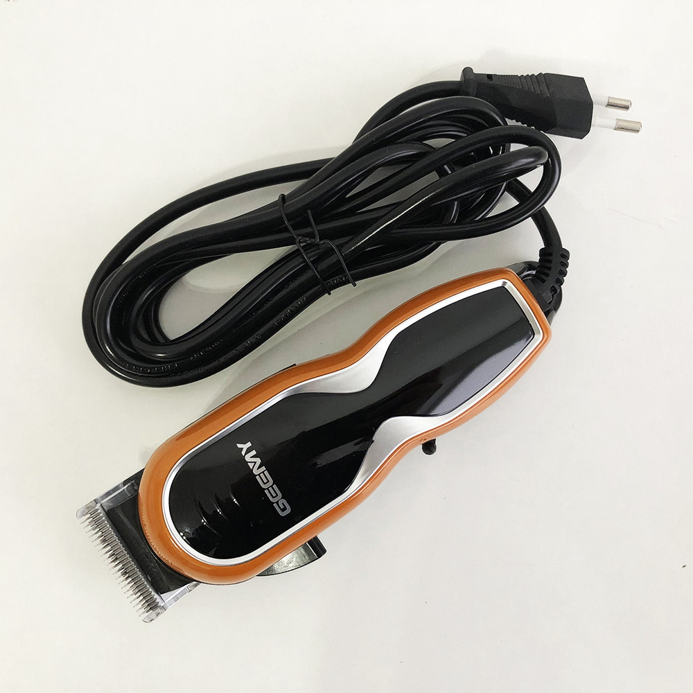 Професійна машинки для стрижки волосся Gemei GM-817 Pro. UM-930 Колір помаранчевий