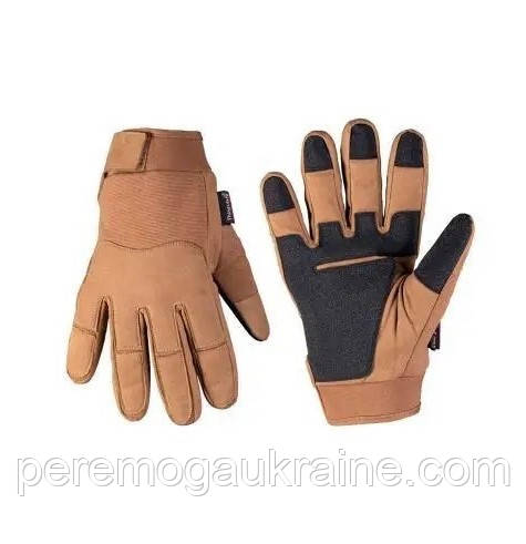 Рукавички зимові тактичні з мембраною Mil-tec 12520819 Койот Army Gloves Winter Thinsulate розмір 2XL