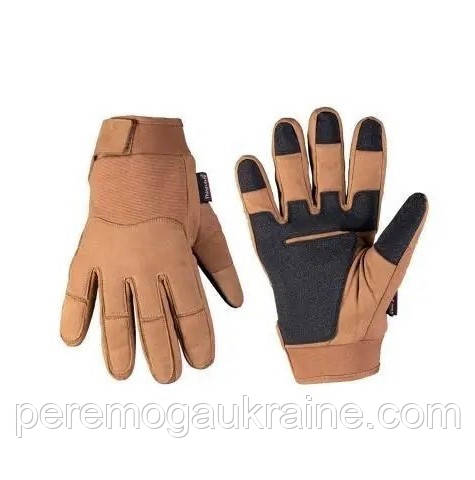 Рукавички зимові тактичні з мембраною Mil-tec 12520819 Койот Army Gloves Winter Thinsulate розмір XL