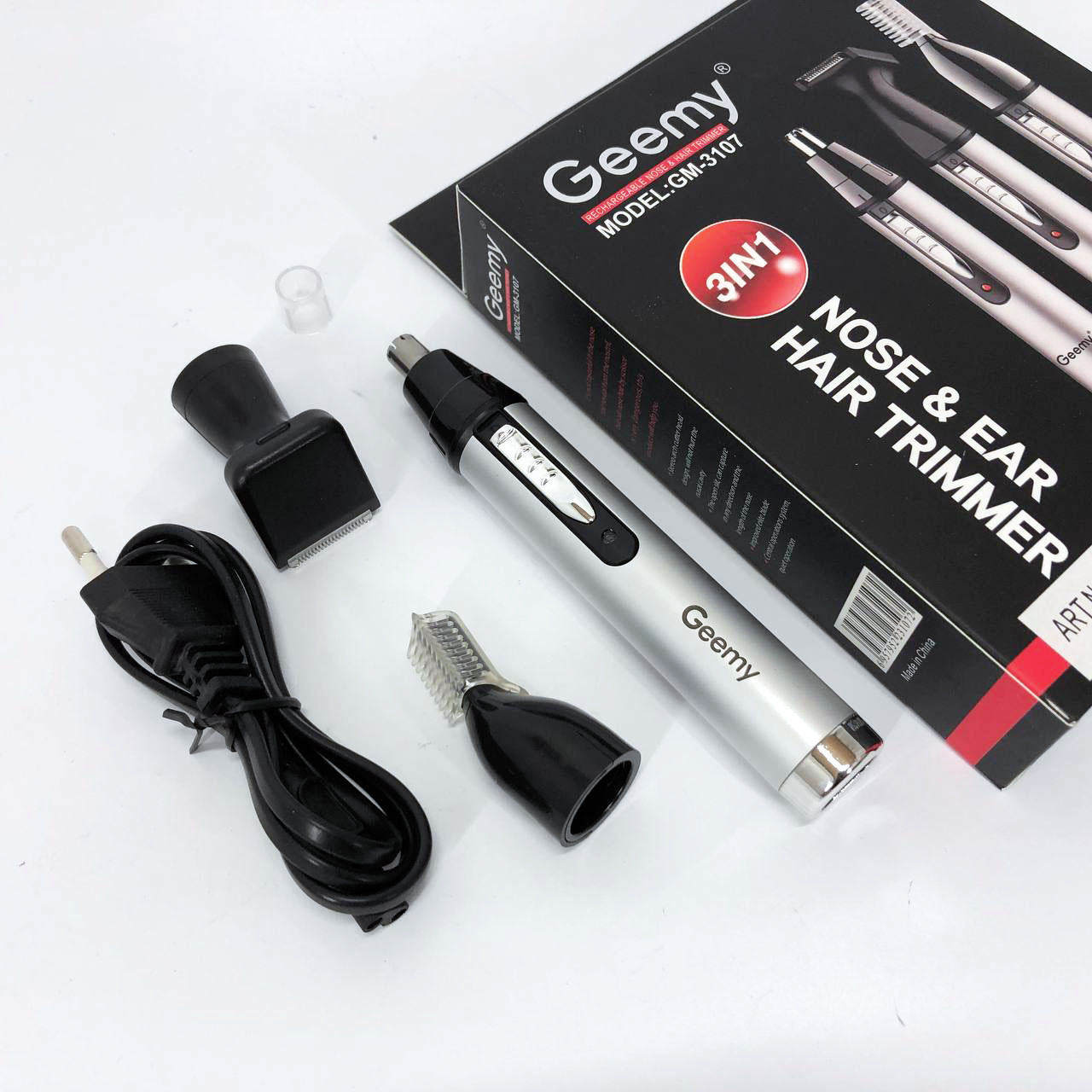 Бездротова електробритва GEMEI GM-3107 3в1, Бритви акумуляторні, Бритва для бороди електронна HF-44, фото 1