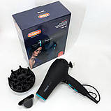 Гарний фен для будинку Magio MG-169, Зручний фен для домашнього використання потужний QR-60, фото 10