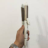 Прогресивні щипці для завивки волосся волосся GEMEI Плойка гофре для Плойка випрямлення HM-14, фото 7