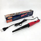 Конусні плойки для завивки волосся Magio MG-675, Плойка для створення укладання волосся AY-30, фото 3