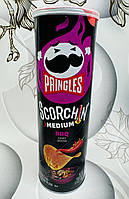 Гострі чіпси PRINGLES Scorchin Барбекю