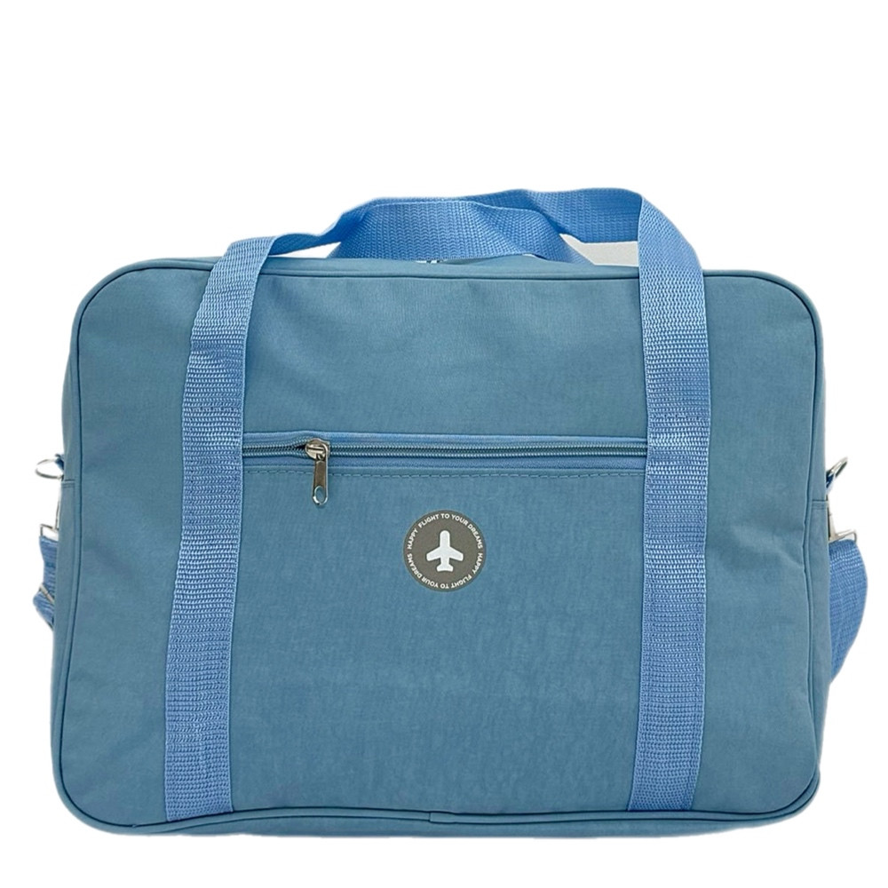 Сумка(ручна поклажа) Польща блакитна 40х30х20см/24л/0.5кг/Fly 0234, фото 1