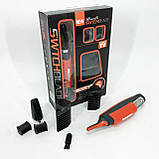 Тример з регульованою довжиною, Бритва для вологого видалення волосся, Бритва для бороди електронна OI-80, фото 6