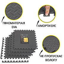 Мат-пазл (ластівчин хвіст) Cornix Mat Puzzle EVA 120 x 120 x 1 см XR-0072 Poland, фото 5