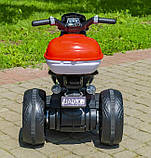 Електромотоцикл триколісний для дітей ( модель 6189) на акумуляторі, Мотоцикл триколісний, фото 5