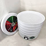 Хороша сушарка для овочів фруктів якісний, Сушіння для риби грибів, Дегідратор 5 піддонів OY-66, фото 4