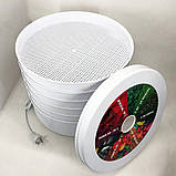 Хороша сушарка для овочів фруктів якісний, Сушіння для риби грибів, Дегідратор 5 піддонів OY-66, фото 8