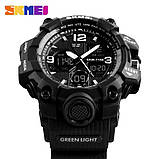 Чоловічий армійський водостійкий тактичний годинник SKMEI, Брендові чоловічі годинники NR-60, фото 2