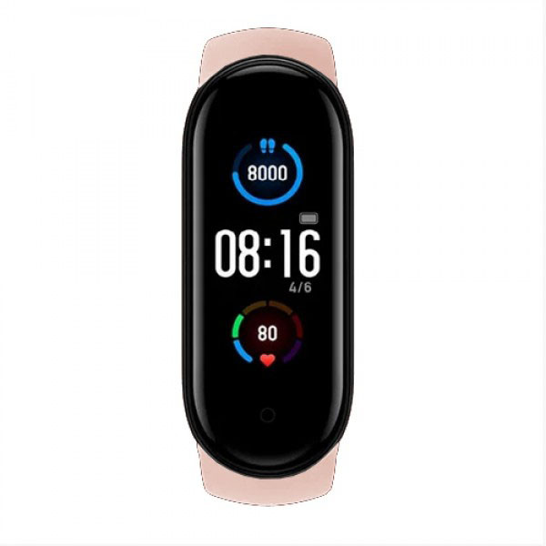 Смарт браслет M5 Smart Bracelet Фітнес трекер Watch Bluetooth. JG-401 Колір рожевий