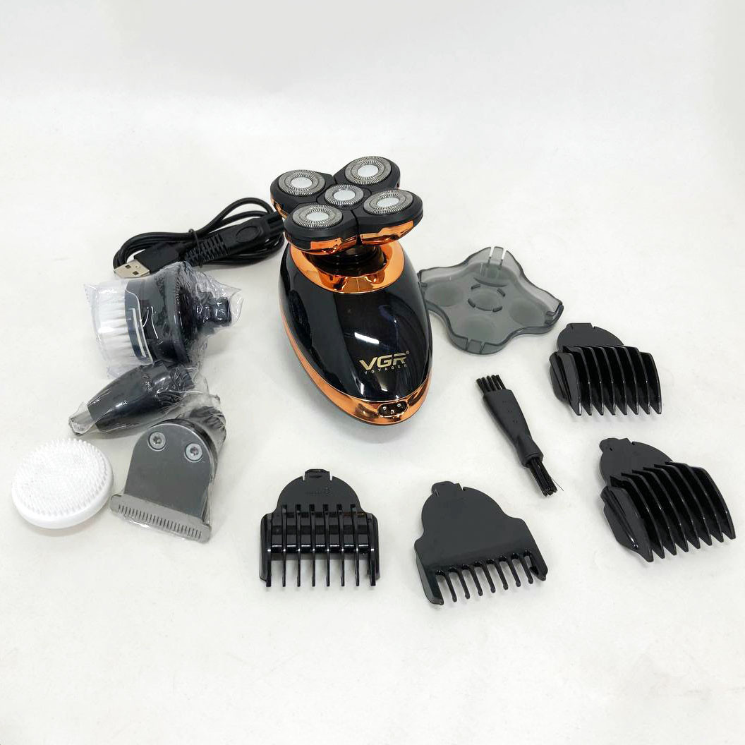 Портативна бритва VGR V-316, Електробритви для чоловіків SHAVER, Чоловічі електробритви YI-652 для обличчя