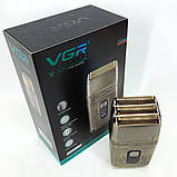 Бритва чоловіча електрична акумуляторна електробритва, Професійна бритва професійна для гоління XZ-13, фото 8