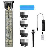 Електробритва для голови T8, Машинка для стрижки vgr, Тример бездротової Машинка стрижки gemei BS-76, фото 7