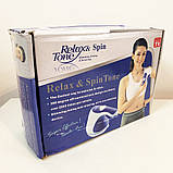 Терапевтичний масажер для шийного відділу спини Relax, Вібромасажер для тіла спини PA-68, фото 5