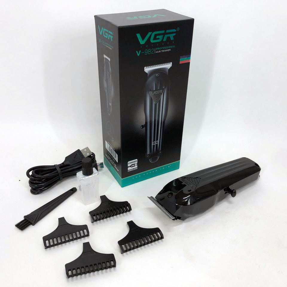 Машинка для стрижки VGR V-982, Тример для скронь, Машинка для стрижки vgr, Бритва VO-572 для бороди