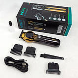 Машинка для стрижки волосся професійна VGR V989, Машинка окантувальна професійна для бороди XJ-28, фото 3