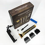 Машинка-тример 3 в 1 для стрижки волосся WS-T88, Професійна машинка для стрижки голови HF-32, фото 8