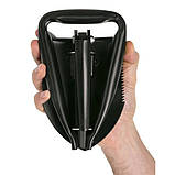 Лопата для виживання в екстремальних умовах Shovel, Саперна лопата складана нержавіюча сталь ZR-16, фото 3