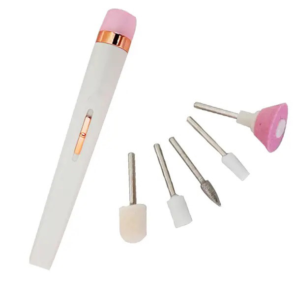 Якісний фрезер для манікюру Flawless Salon Nails белый, Фрезер для манікюру IH-727 та педикюру