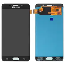 Дисплей Samsung A710 Galaxy A7 (2016) + сенсор чорний OLED | модуль