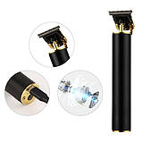 Професійний бездротовий триммер VGR, Електробритва для голови, Професійний тример для гоління HF-16, фото 8