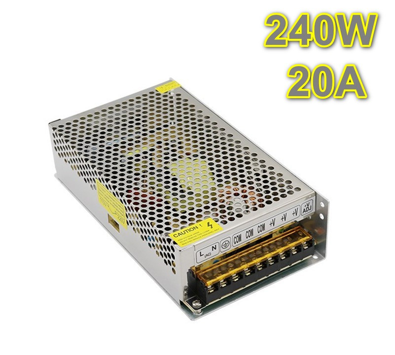 Блок живлення S-240-12 12V 20A, фото 1