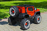Дитячий автомобіль на акумуляторі джип ( модель 1618) Потужний спортивний електромобіль для дітей, фото 4