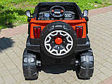 Дитячий автомобіль на акумуляторі джип ( модель 1618) Потужний спортивний електромобіль для дітей, фото 5