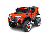 Дитячий автомобіль на акумуляторі джип ( модель 1618) Потужний спортивний електромобіль для дітей, фото 6