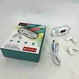 Сенсорні бездротові навушники, Навушники з гарнітурою для телефона Гарні бездротові VP-35, фото 3