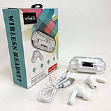 Сенсорні бездротові навушники, Навушники з гарнітурою для телефона Гарні бездротові VP-35, фото 8
