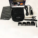 Електрична машинка з насадкою для бороди MAGIO MG-184, Підстригальна машинка Бритва тример YZ-75, фото 9