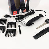 Професійна окантовочна машинка для стрижки волосся MAGIO, Машинка для стрижки від акумулятора JT-91, фото 9