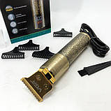 Професійна бритва-машинка для стрижки волосся, Професійна машинка для стрижки голови QO-50, фото 3