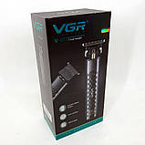 Чоловічий триммер для окантовки VGR V-077, Машинка для стрижки волосся та гоління HO-83, фото 5