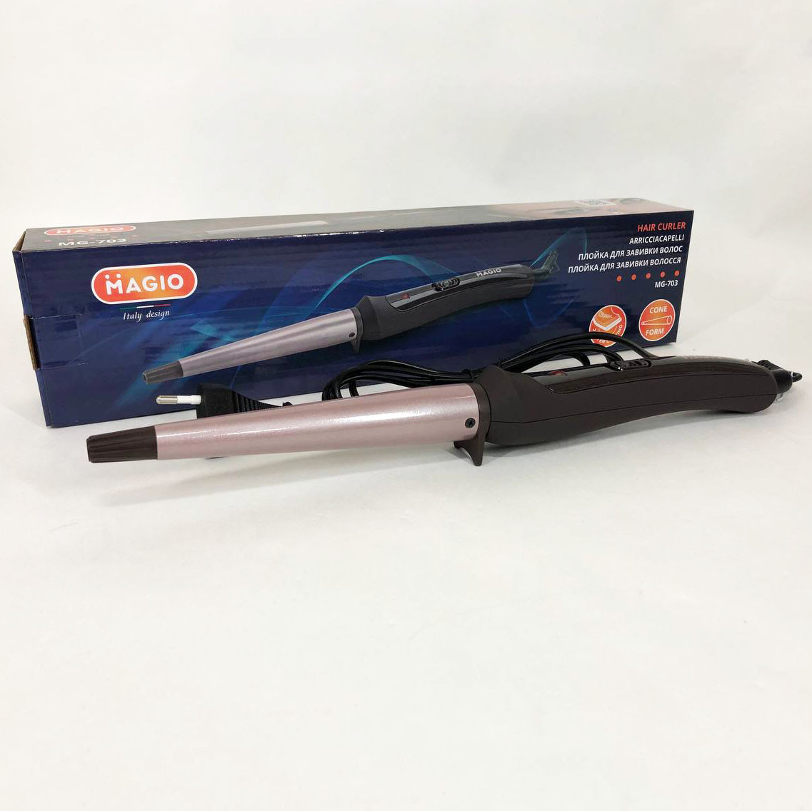 Плойки для волосся, Щипці ля волосся для завивки, Плойки для волосся Щипці завивки краще FM-69, фото 1