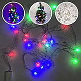 Гірлянда світлячки, Гірлянда нитка на ялинку, Світлодіо Оригінальна світлодіодна NF-72, фото 4