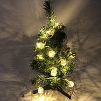 Світлодіодні гірлянди класичні внутрішні 20 шт 2 м, Гірлянда дитяча святкова, Світлодіодний хіт-пара PK-48