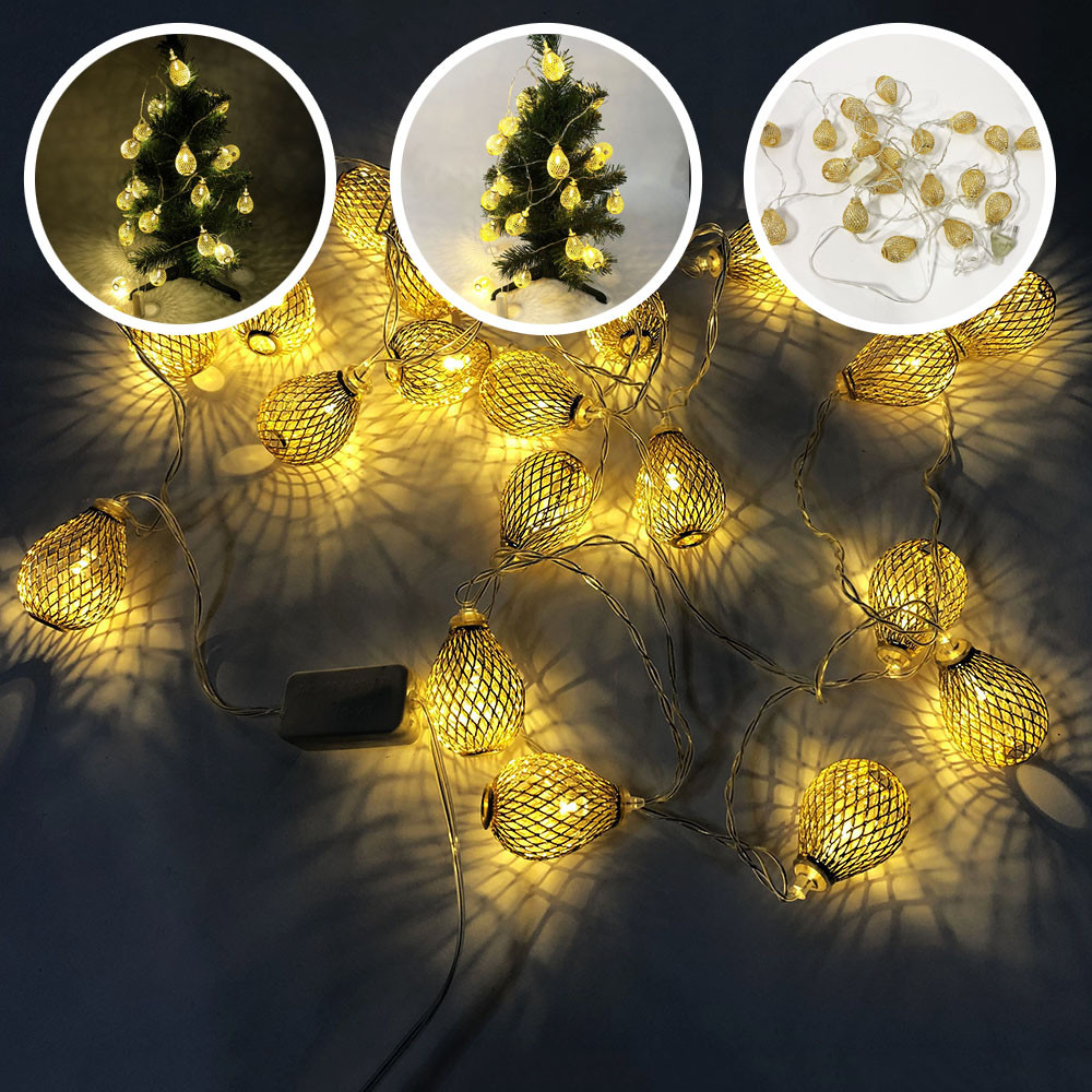 Led гірлянда класична, Святкова новорічна гірлянда, Стильні світлодіодні гірлянди, Гірлянди на ялинку SW-18, фото 1