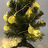 Led гірлянда класична, Святкова новорічна гірлянда, Стильні світлодіодні гірлянди, Гірлянди на ялинку SW-18, фото 3